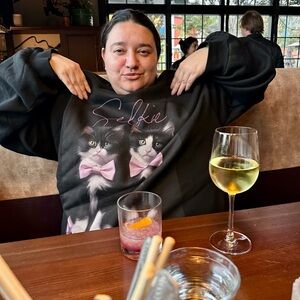 Selkie The Tuxedo Winter Sweater